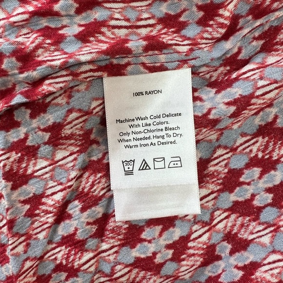 Eddie Bauer NWT WR Four Winds Sleeveless Hi-Low Dress in Redclay, size 10 - Picture 6 of 10